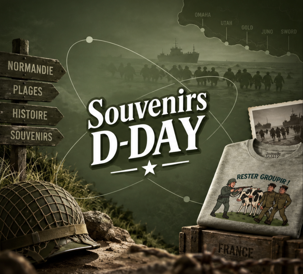 Souvenirs-D-Day, copie de l'ancien site Shopify en un réel site